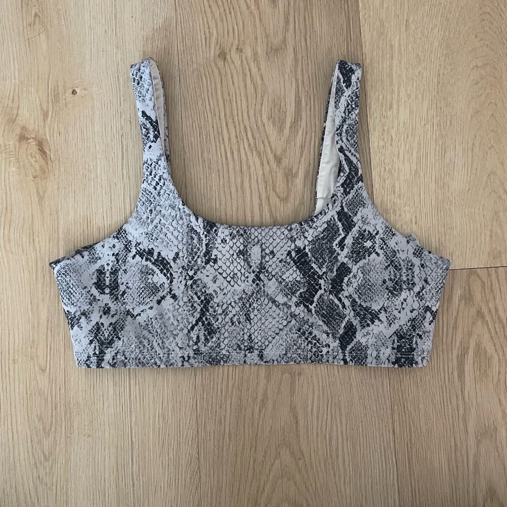 Alo Snake Sports Bra (S)